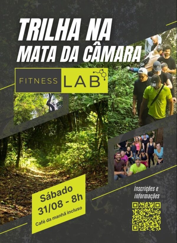 ESGOTADO - 31/08 - Trilha na Mata da Câmara + Café da Manhã com FitnessLab